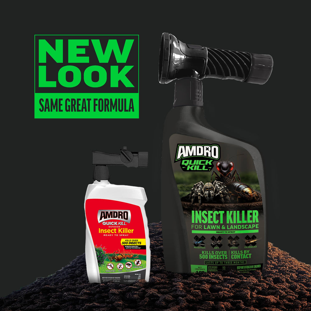 Amdro Quick Kill Insect Killer Spray in use against pests