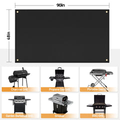 Amerbro Grill Mat corner with pre-drilled holes