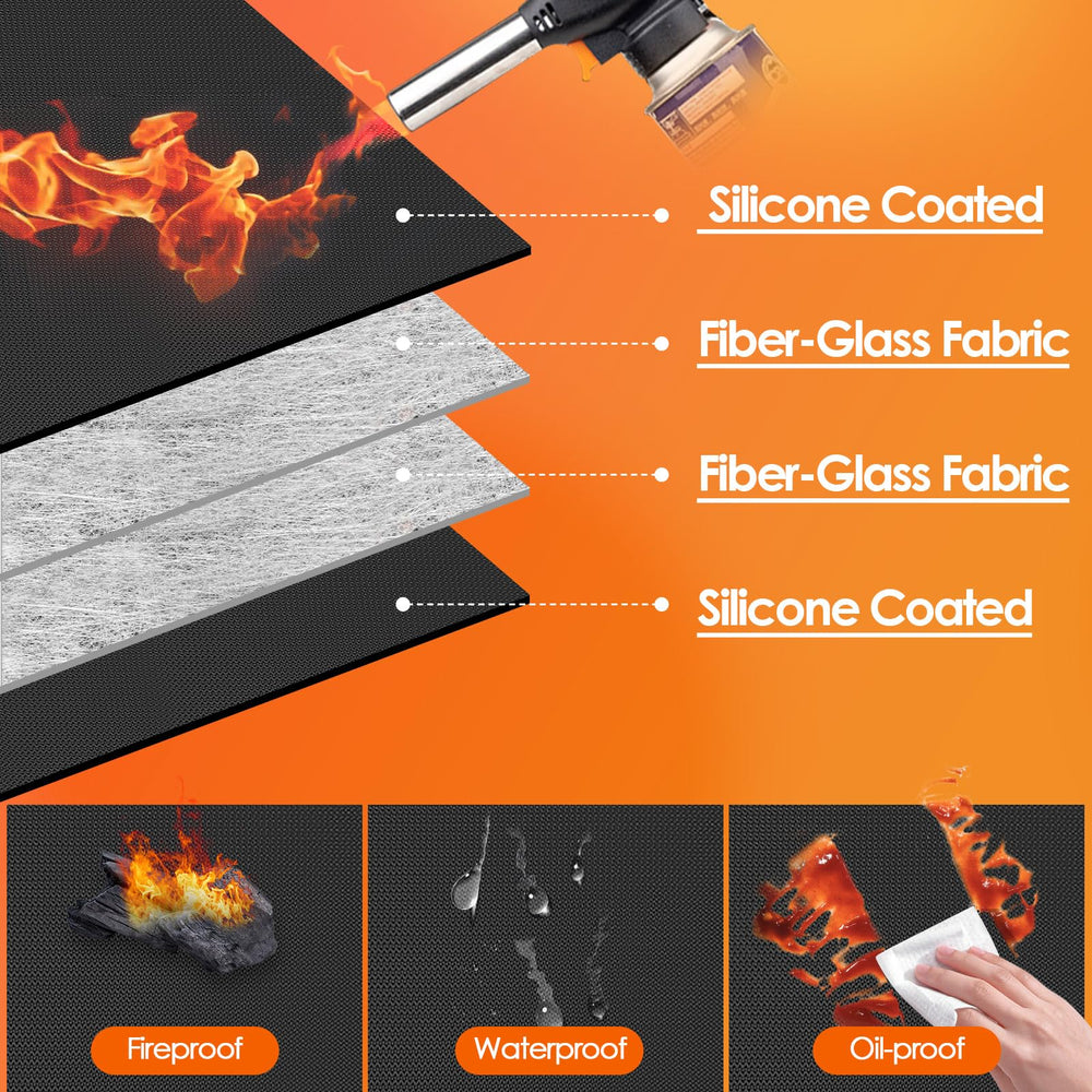 Amerbro grill mat dimensions 80 x 59 inches