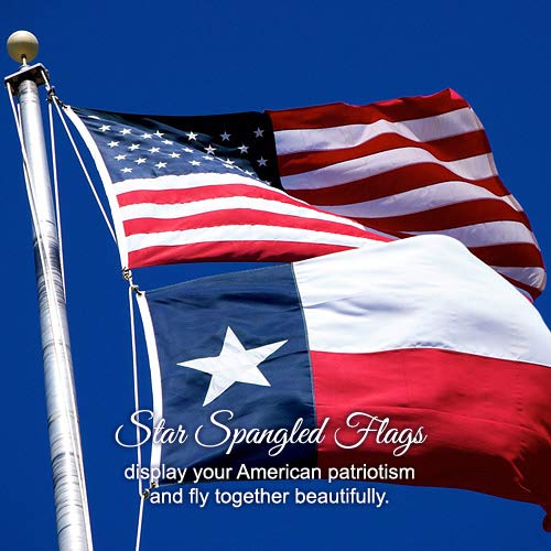 American Flag 6x10 flying in the wind