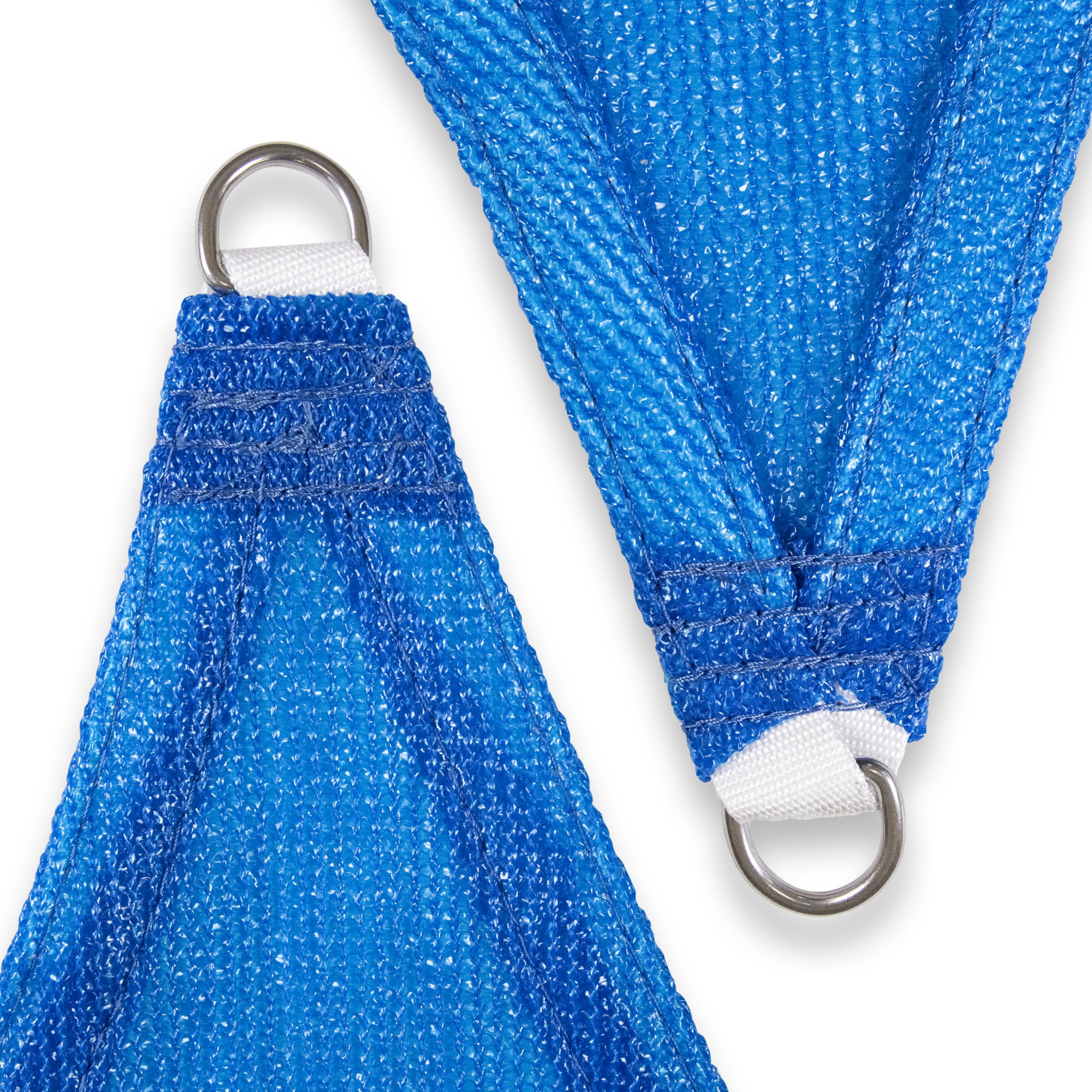Amgo shade sail D-ring attachment detail