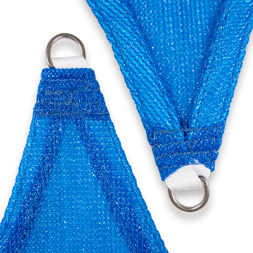 Amgo shade sail D-ring attachment detail