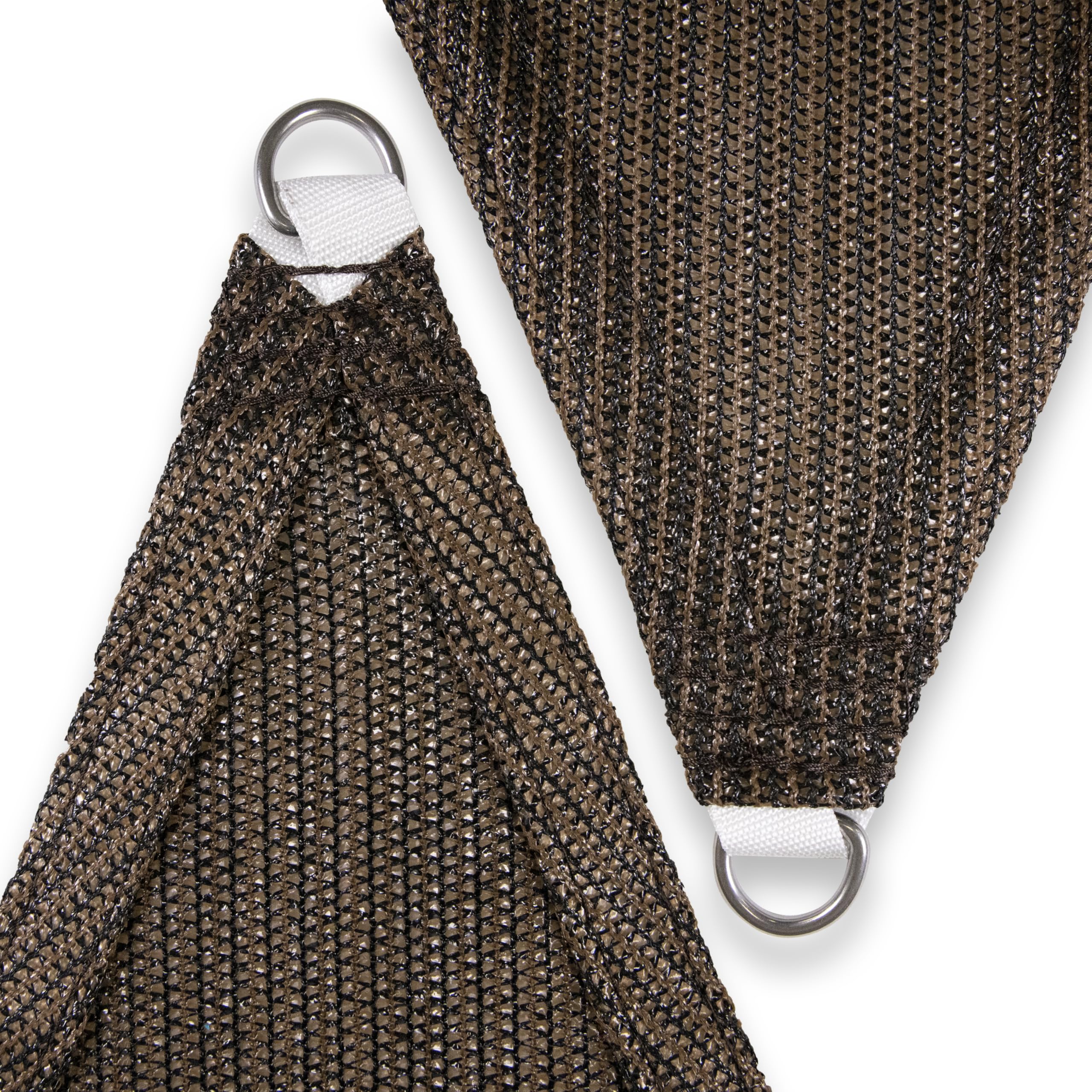 Amgo shade sail rust-proof stainless steel D-ring detail