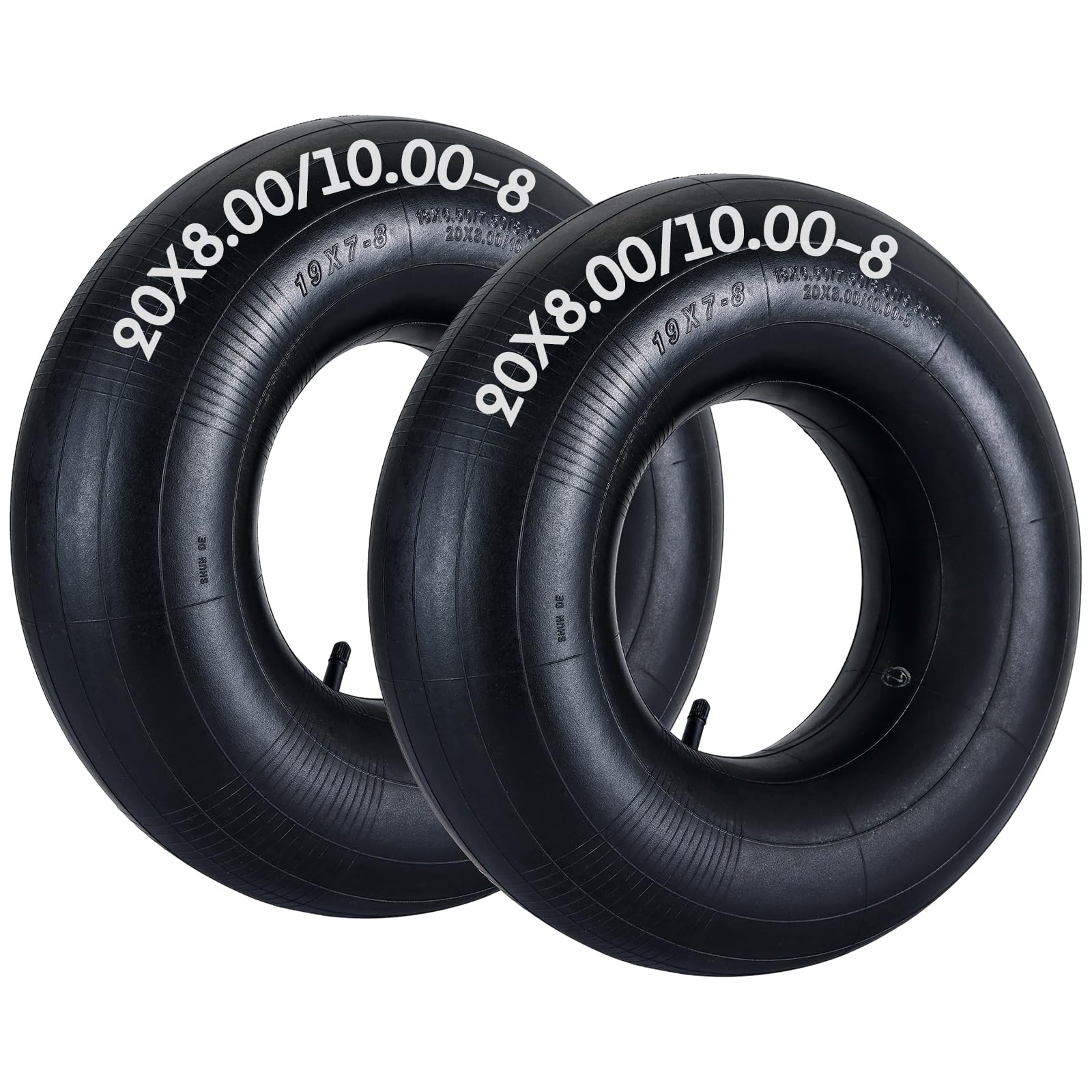 AMGSH 20x8.00-8 inner tube front view