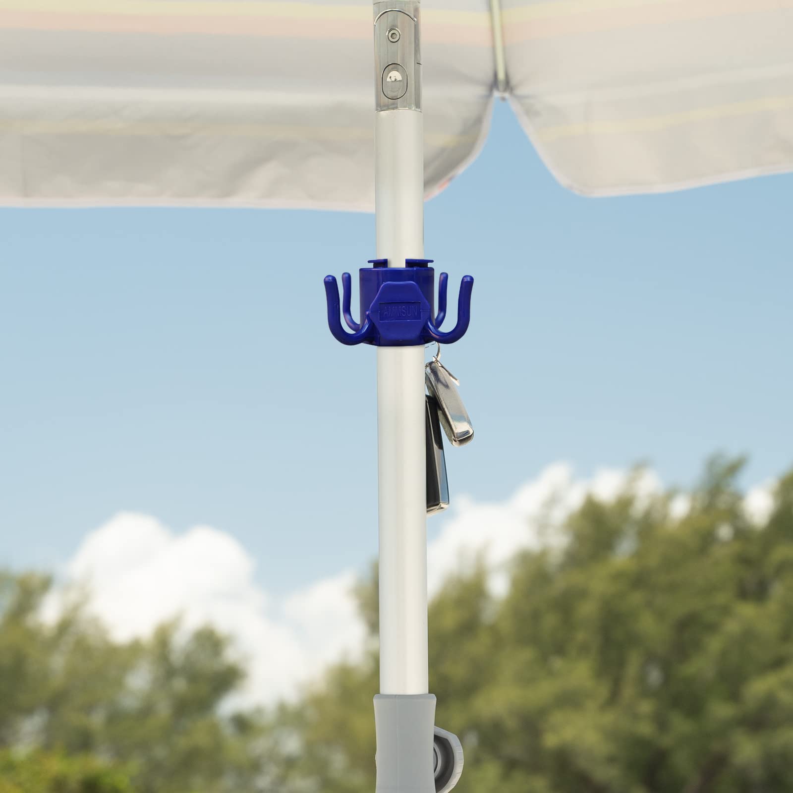 AMMSUN Beach Umbrella Hook packaging and details