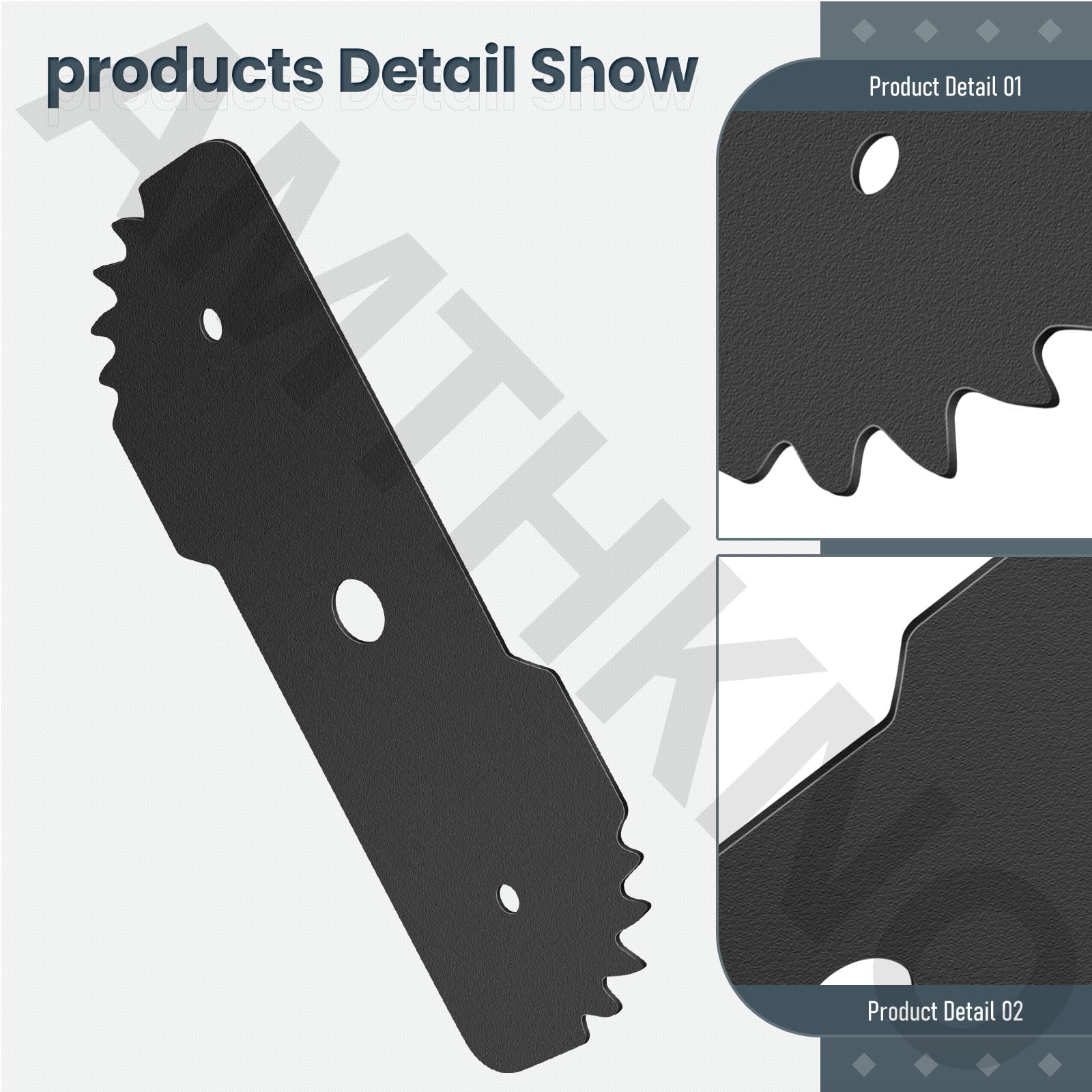 AMTHKNO 7-1/2-inch blade dimensions