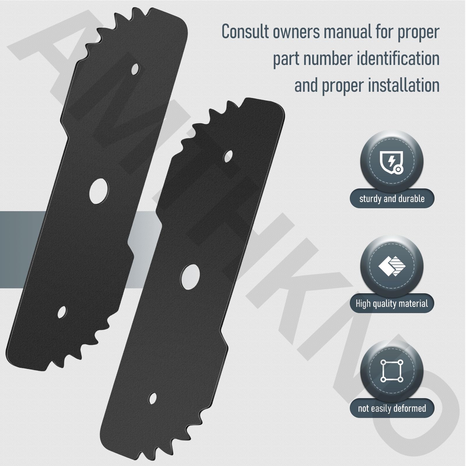 AMTHKNO replacement blade for lawn care tools