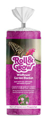 Amturf Wildflower Garden Blanket front view, 10 sq ft, pink