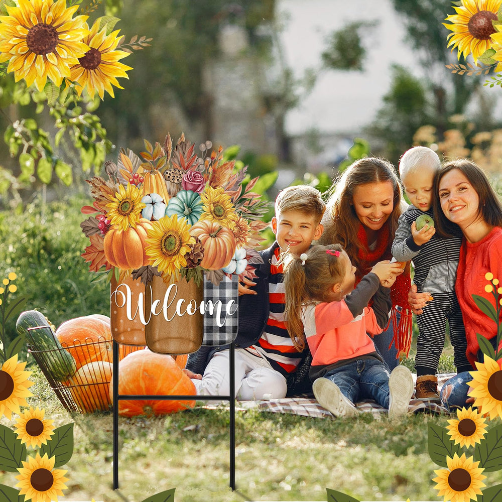 Amyhill Fall Garden Stake packaging details