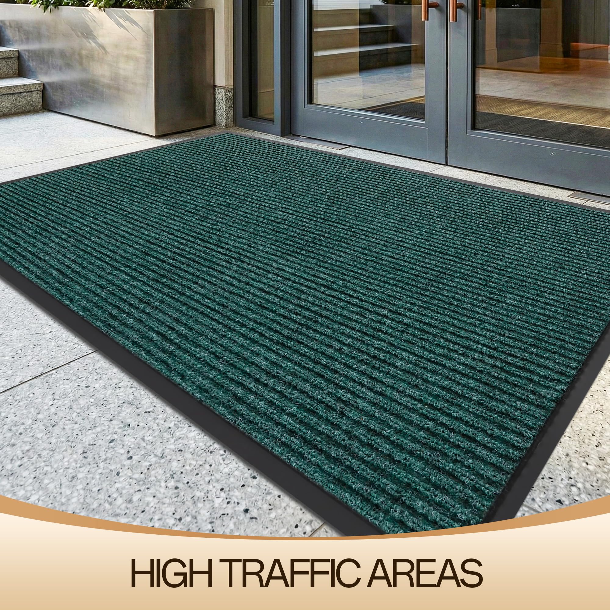 Amyracel door mat in a stylish outdoor setting