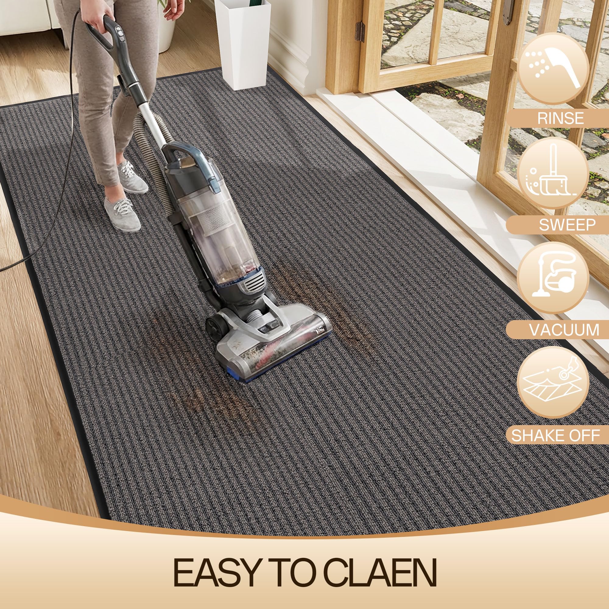 Amyracel doormat with door open over it