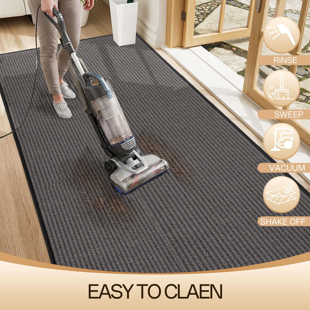 Amyracel doormat with door open over it