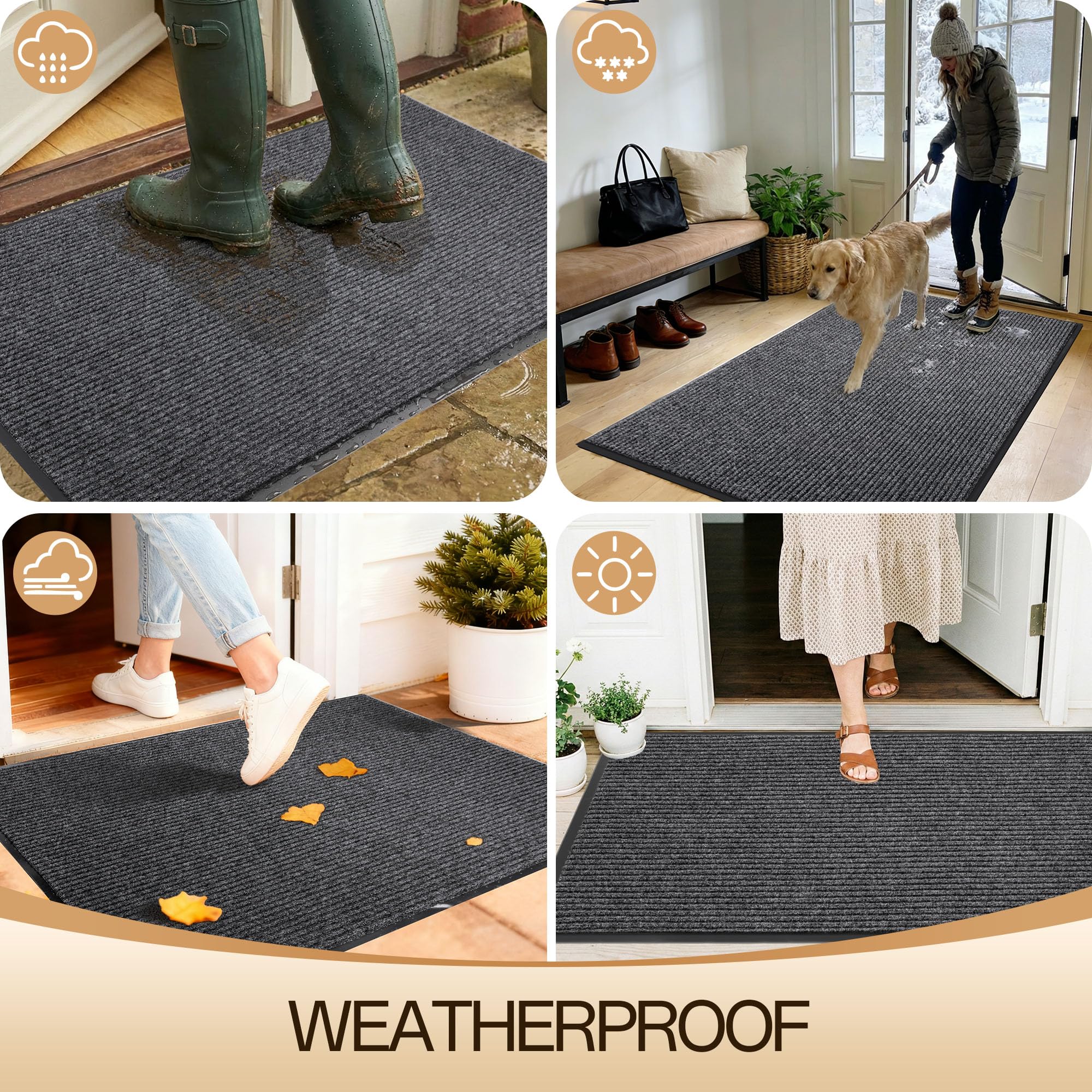 Amyracel mat in front of a residential home