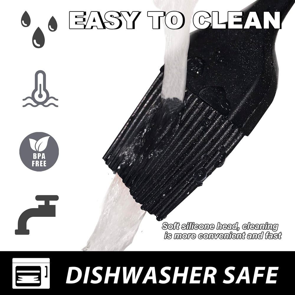 Anaeat basting brushes showing dishwasher safe feature