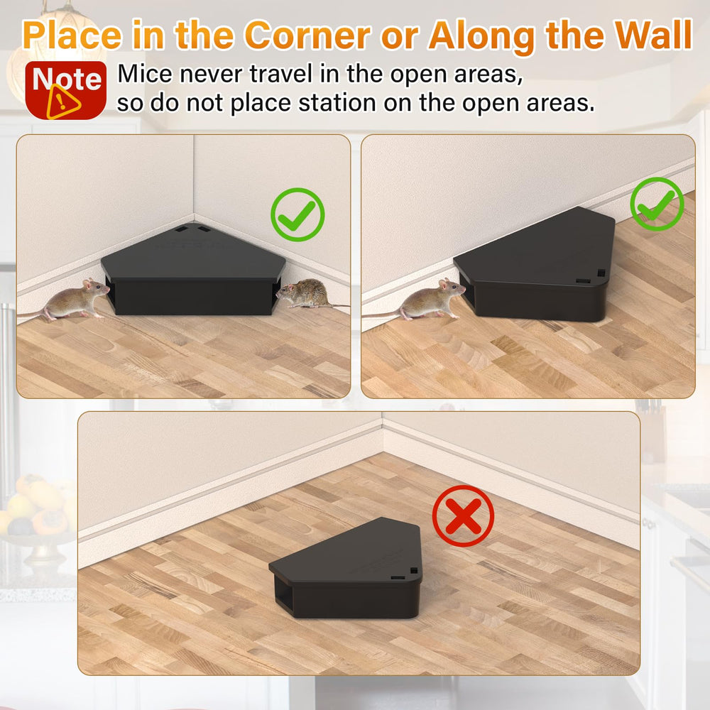 Anblak Mouse Station in a corner of a living room
