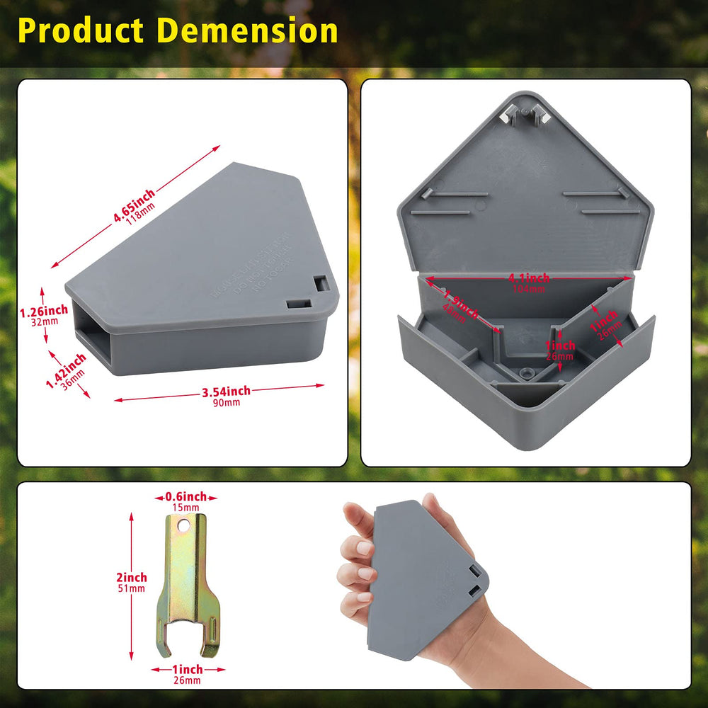 Anblak Mouse Station showing triangular shape