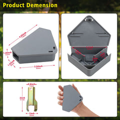 Anblak Mouse Station showing triangular shape