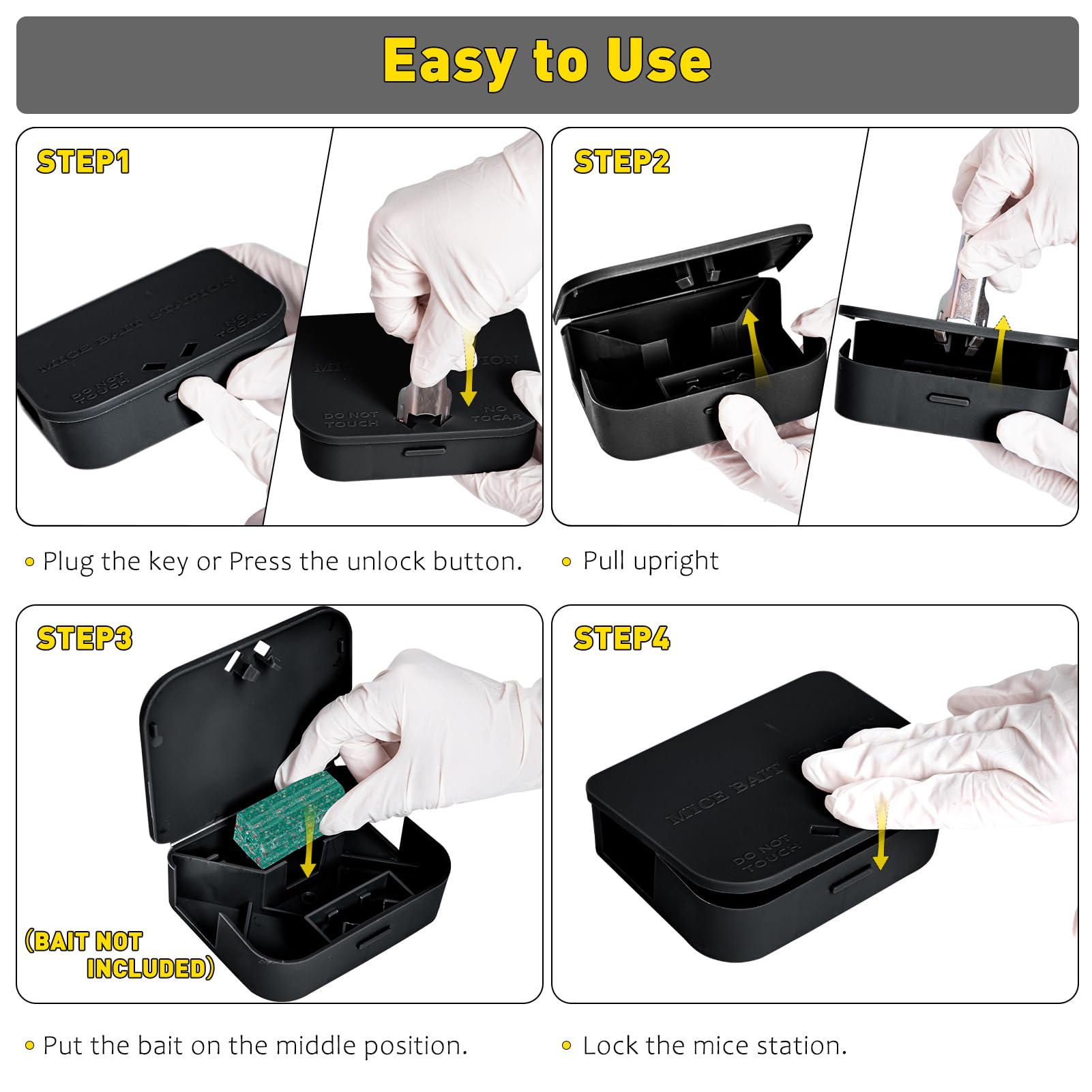 Anblak Mouse Station weatherproof design for outdoor use