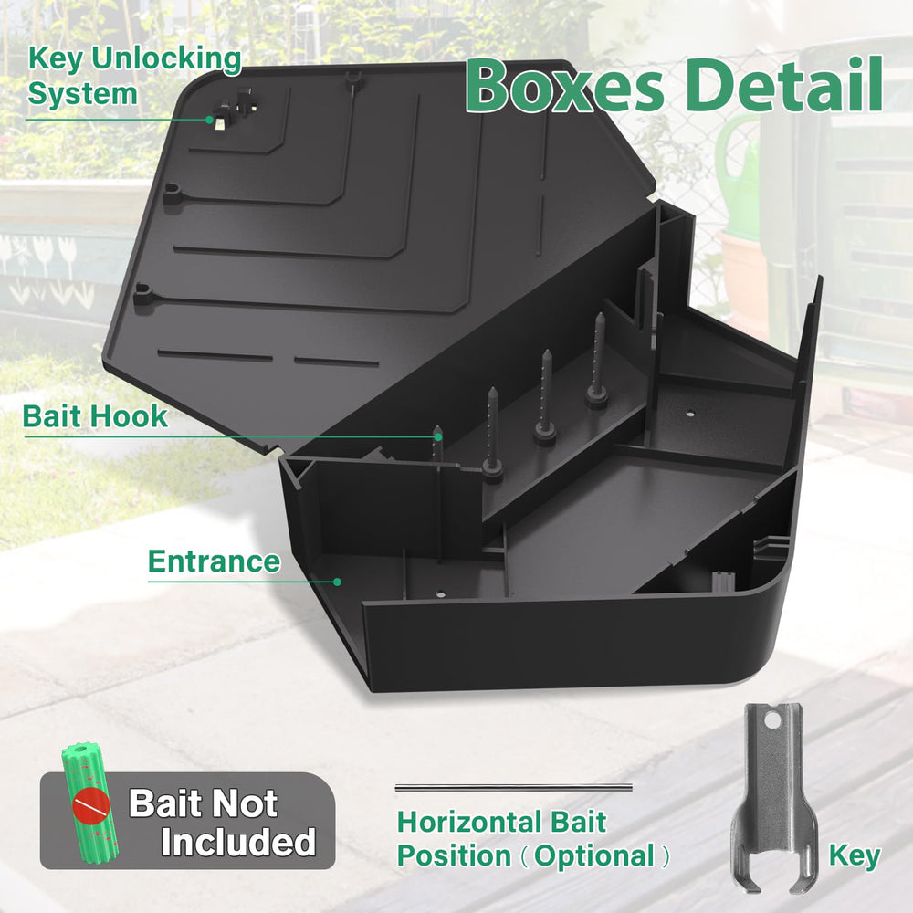 Anblak Rat Station Box durable construction close-up