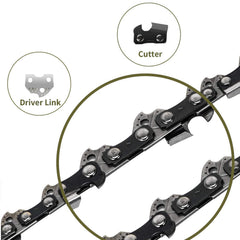ANCKNE 16 inch chainsaw chain in use