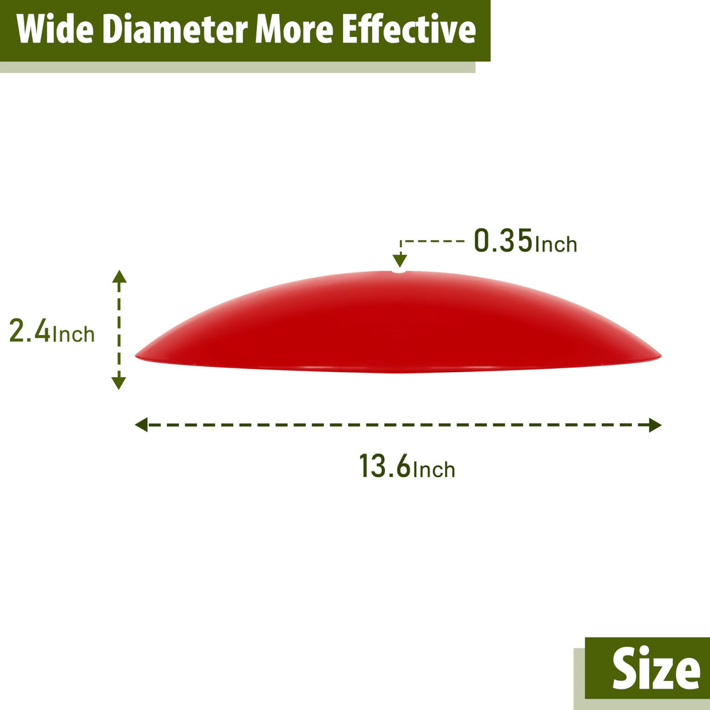 andergi Hummingbird Feeder Dome Guard pack of two