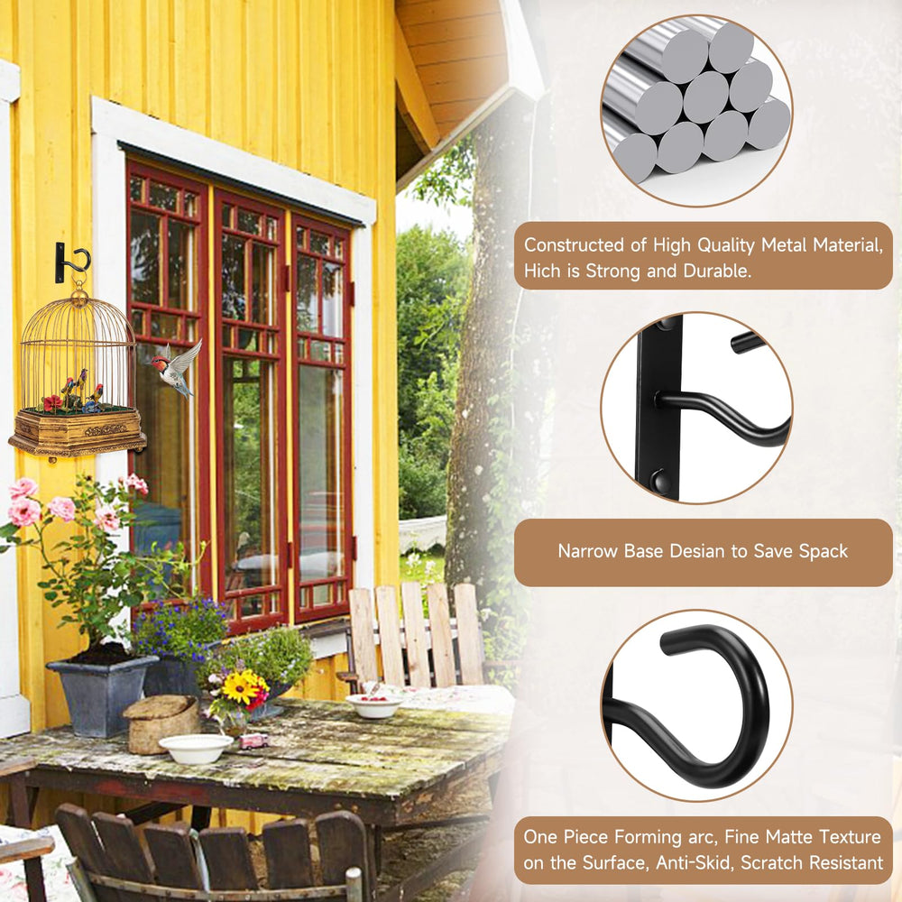AnDock ceiling hooks displaying hanging plants