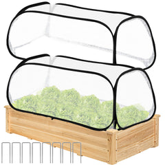 ANGAR 2 Pack Garden Covers for Raised Beds, front view