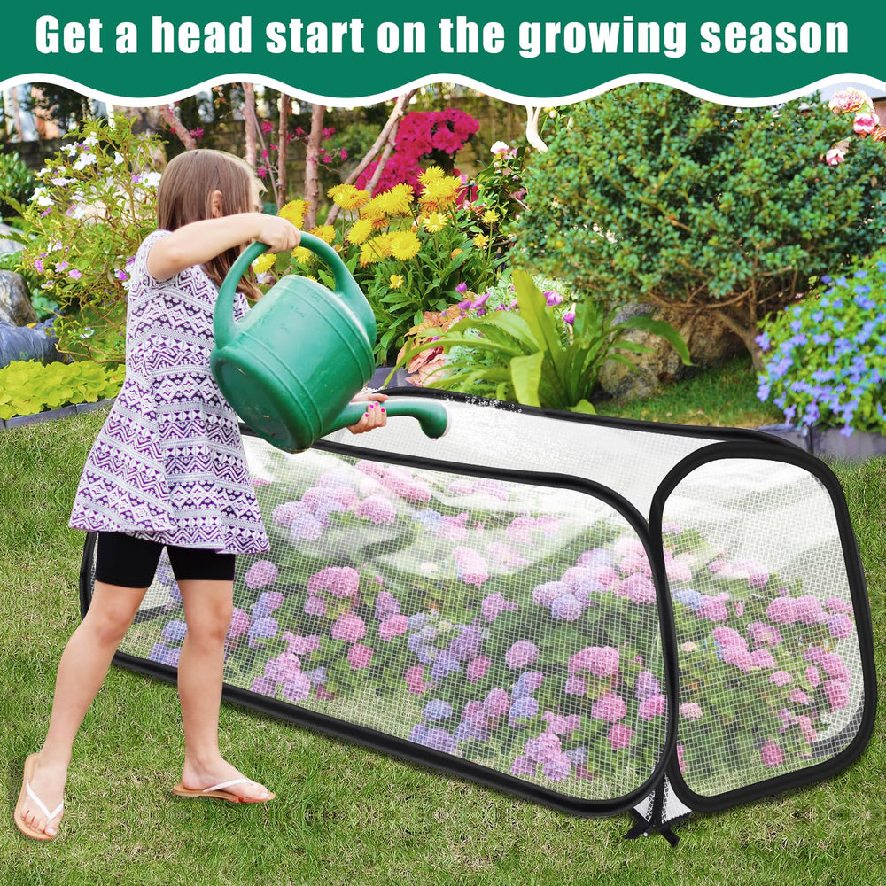 ANGAR Garden Covers protecting plants from cold