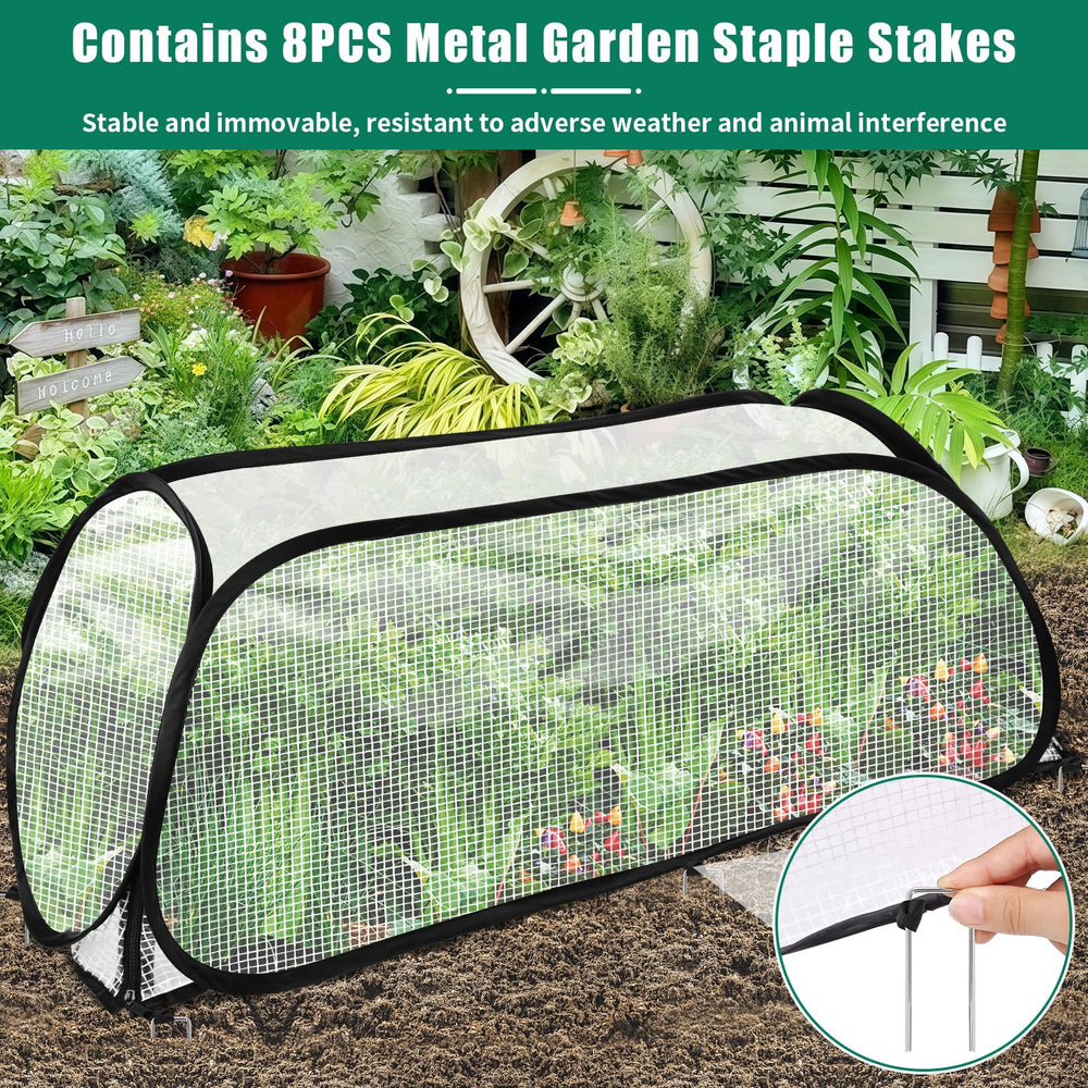 ANGAR Garden Covers with zipper detail