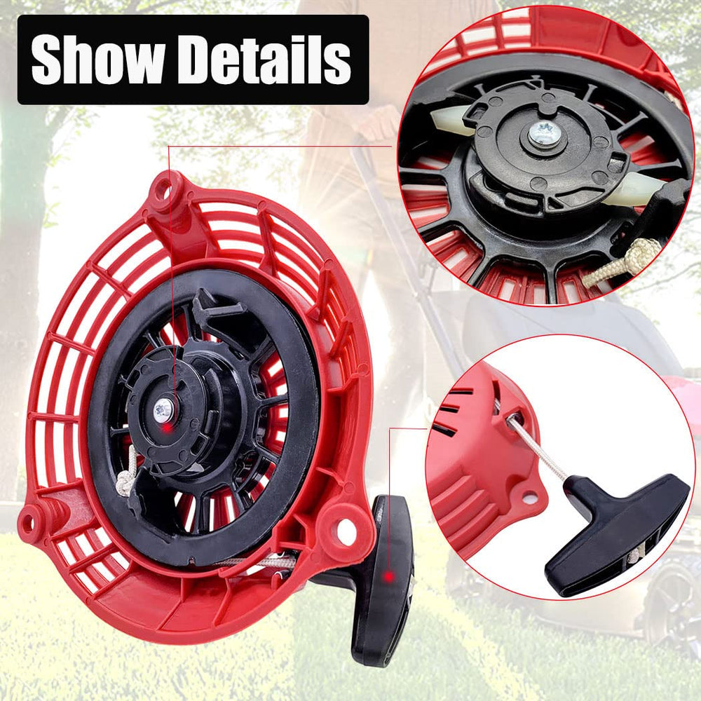 Aniro Moto GCV160 Pull Start Recoil Starter close-up of pull cord