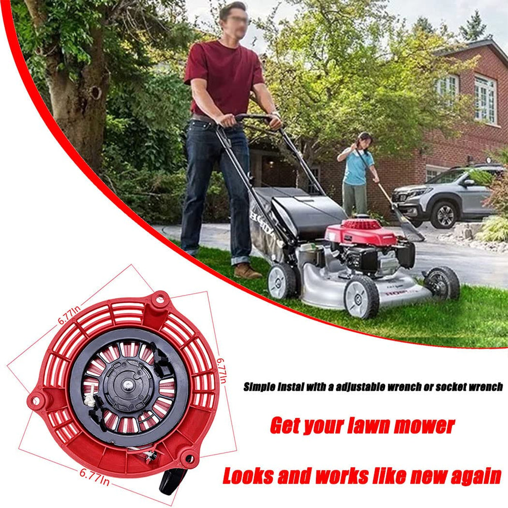 Aniro Moto GCV160 Pull Start Recoil Starter on lawn mower