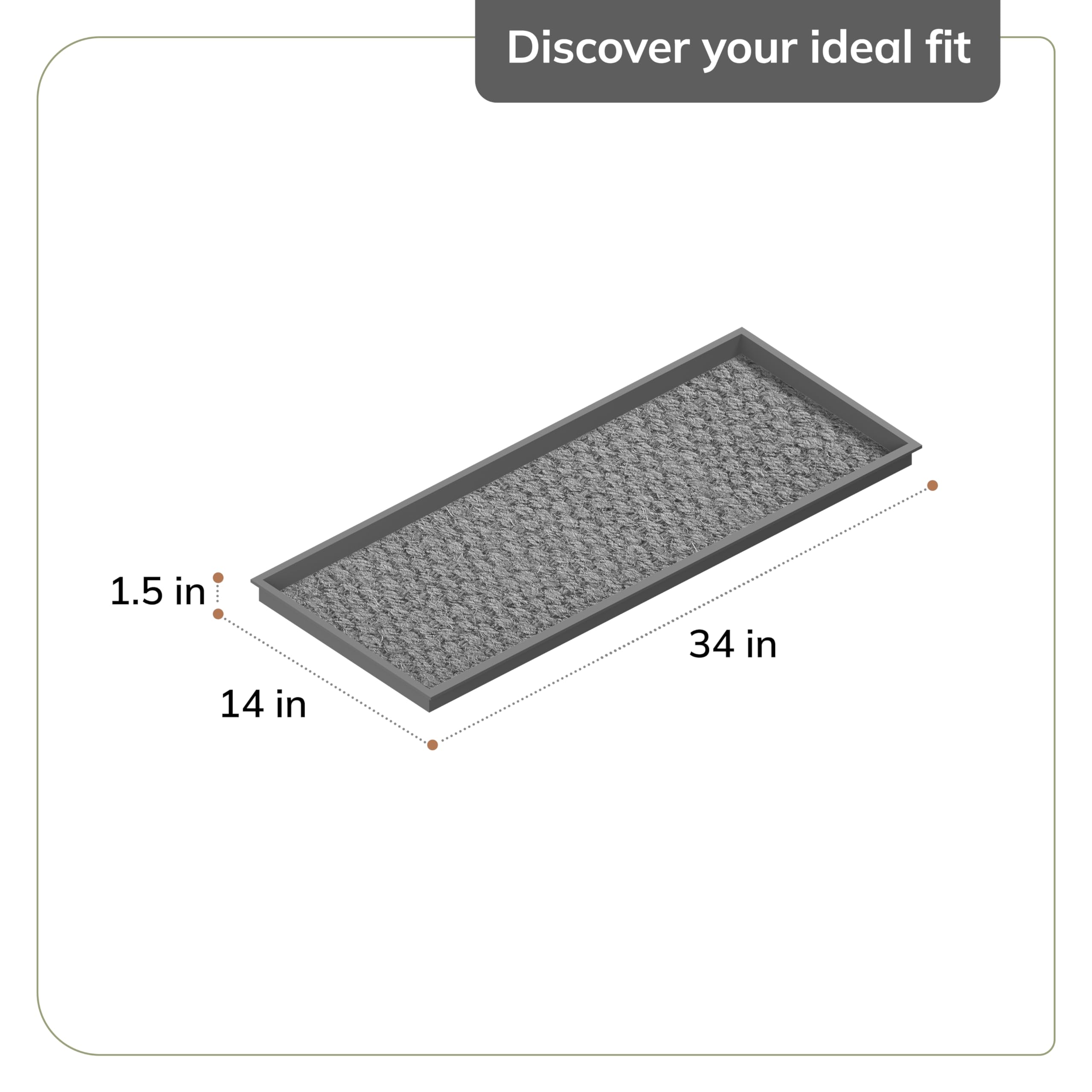 Anji Mountain Boot Storage Mat showcasing natural rubber construction