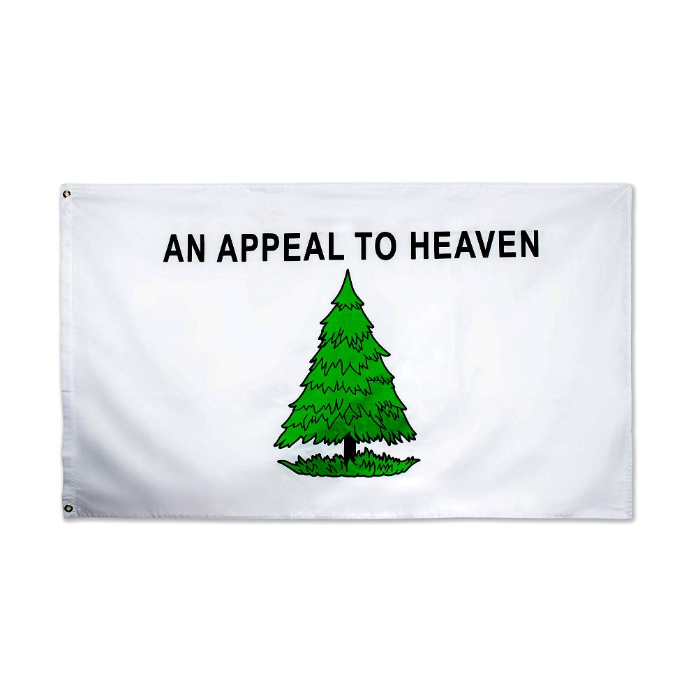 ANJOR 3x5 Fts An Appeal to Heaven Flag front view