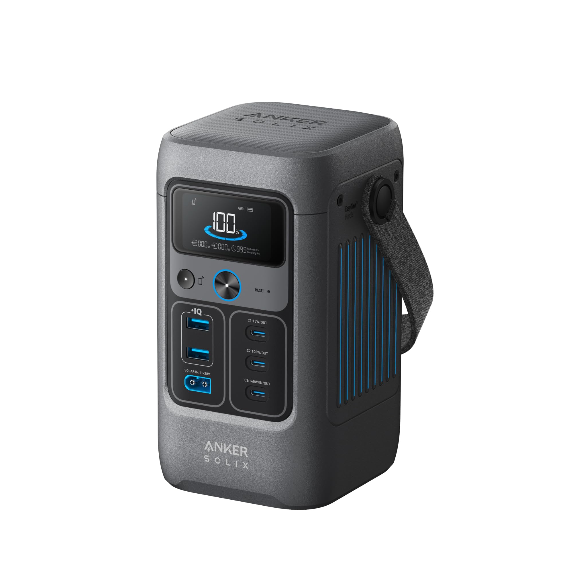 Anker SOLIX C200 Portable Power Station front view