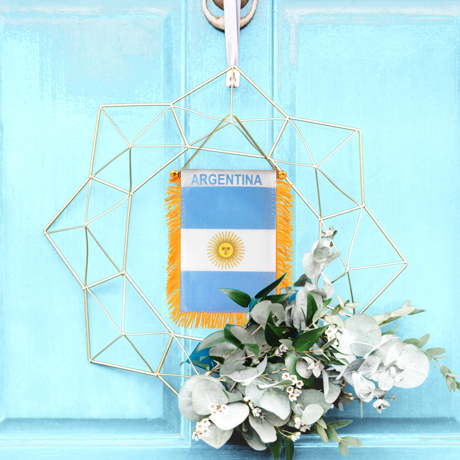 Anley Argentina flag packaging showing product details