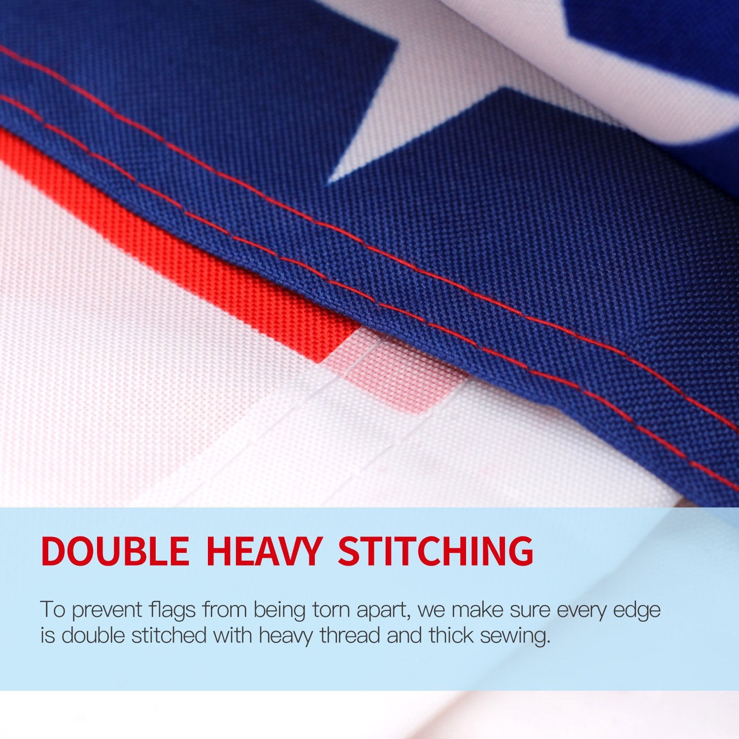 Anley Fly Breeze American Flag vibrant colours