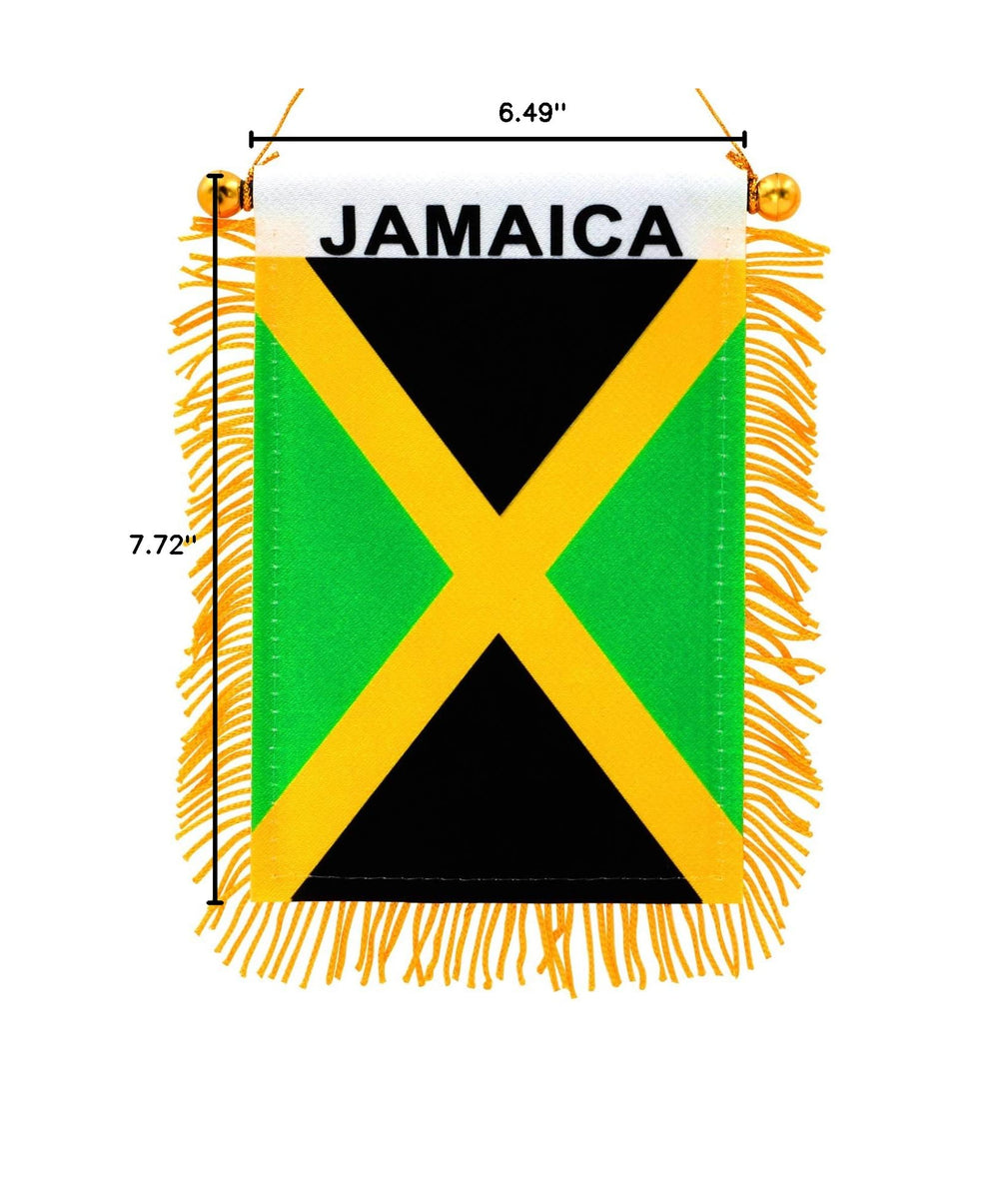 Anley Jamaica Fringy Flag in packaging