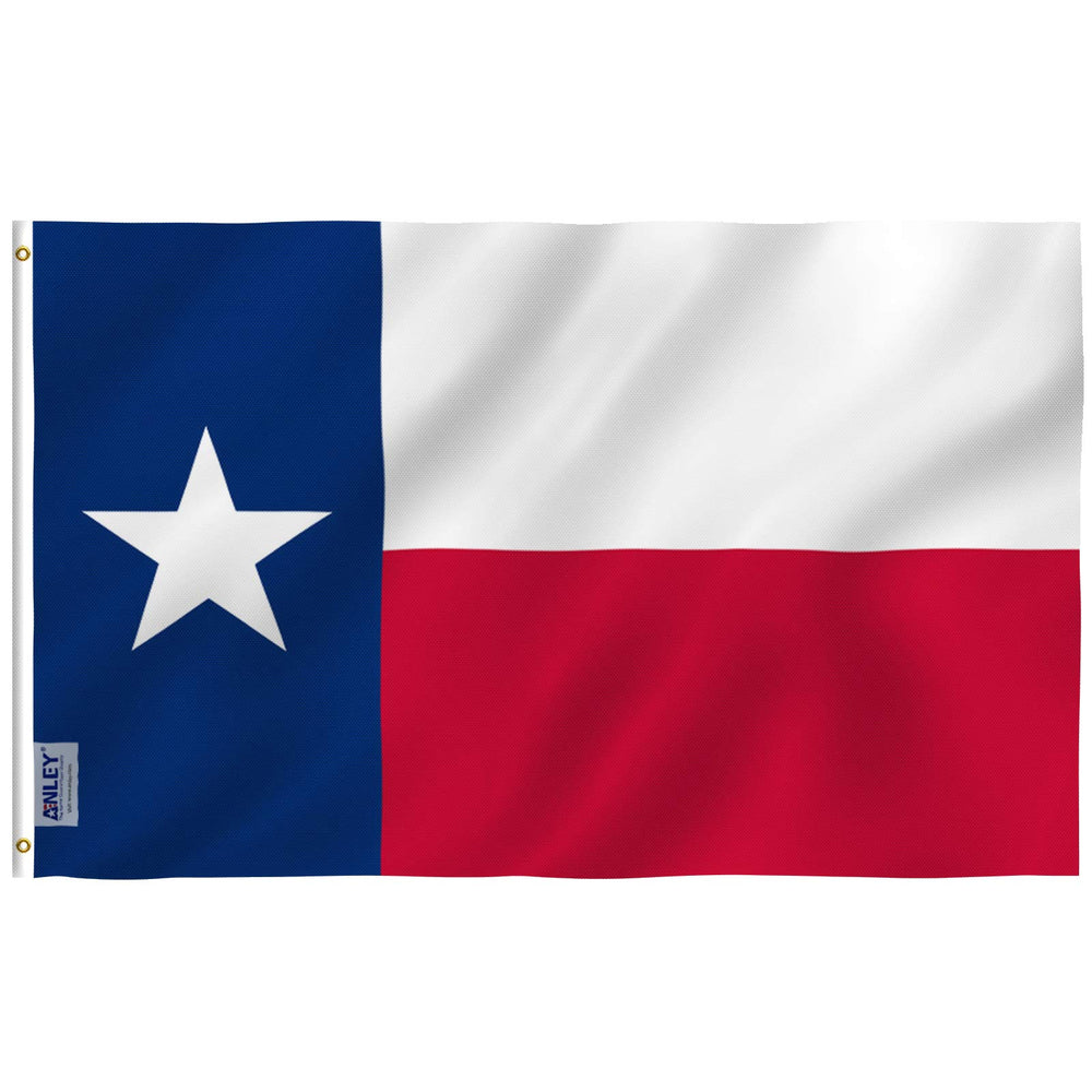 Anley Texas State Flag 3x5 ft front view with vivid colours