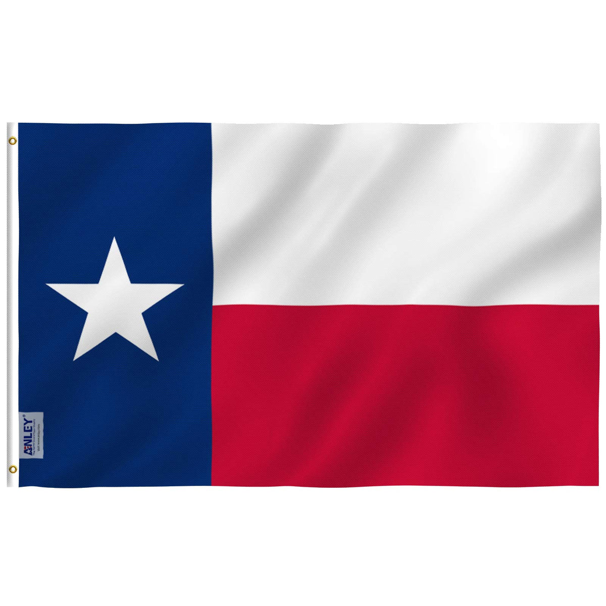 Anley Texas State Flag 3x5 ft front view with vivid colours