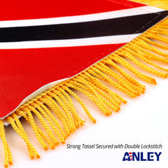 Anley Trinidad and Tobago Flag with double-sided print