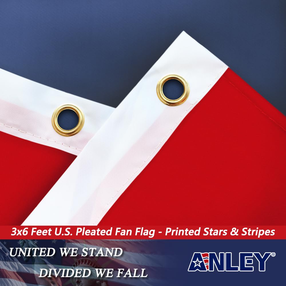 Anley US National Flag in outdoor setting