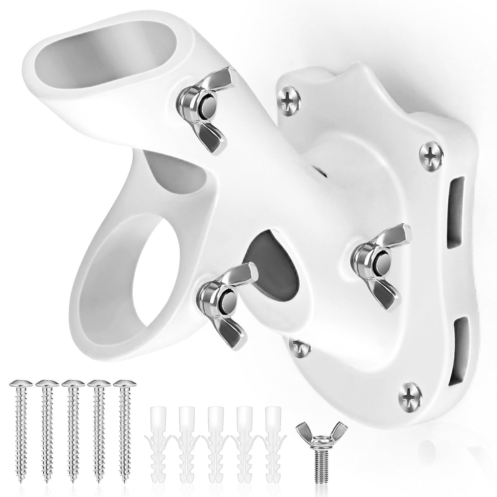 Anovo Flag Pole Holder showing the sturdy aluminum construction