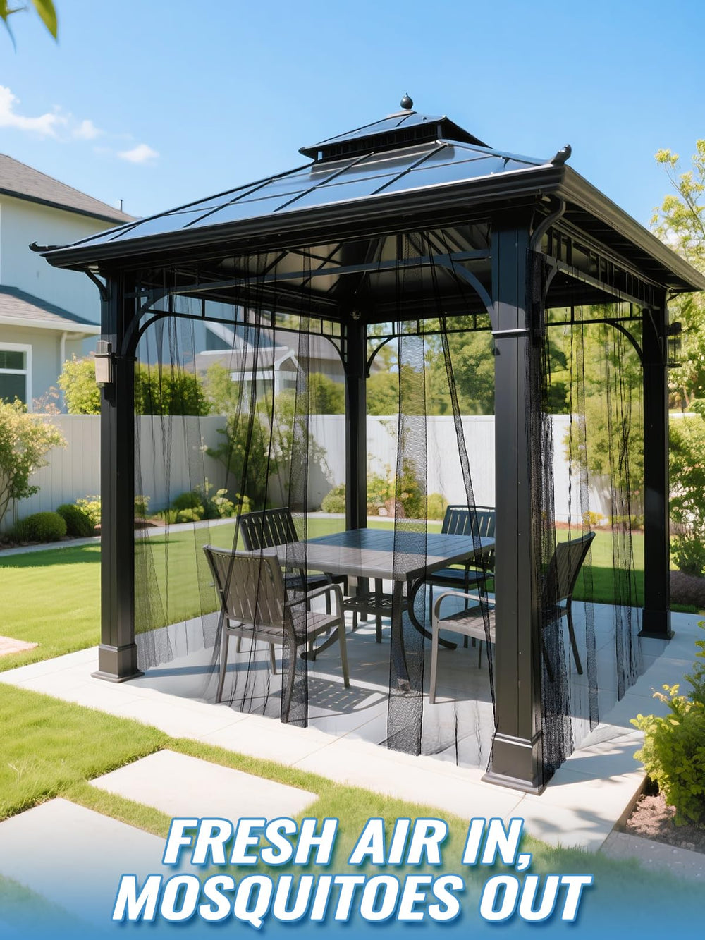 ANPHSIN 33x10ft Ultra-fine Mesh Mosquito Net packaging
