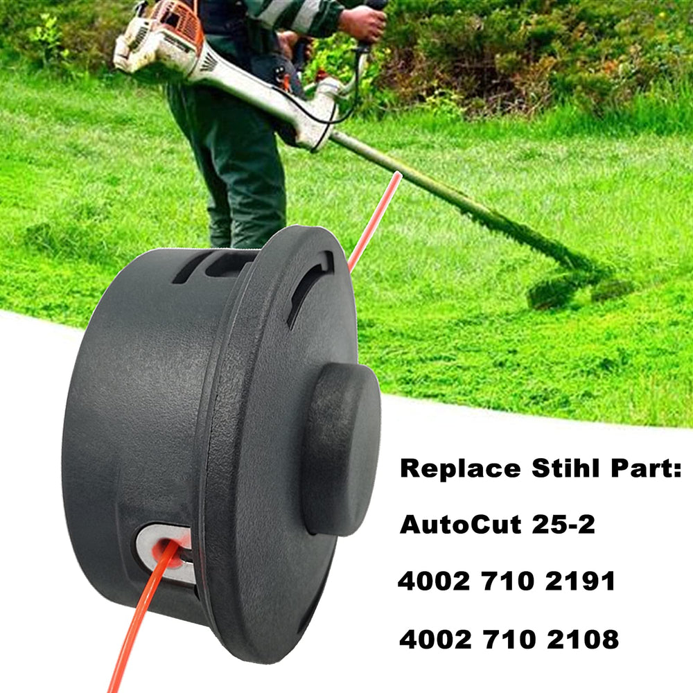 Anpongta 25-2 Trimmer Head installed on Stihl FS trimmer