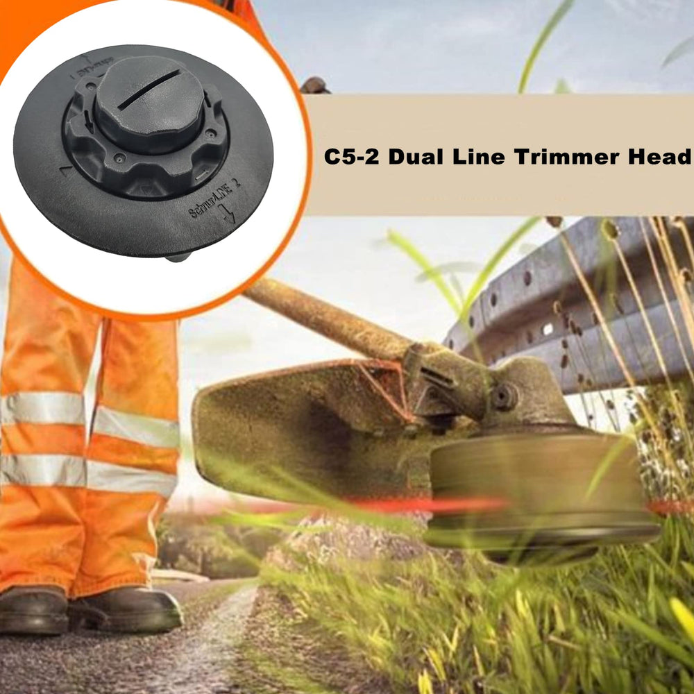 Anpongta C5-2 Trimmer Head installed on Stihl FS40