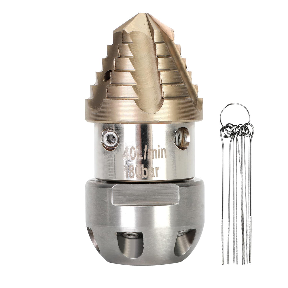 Anrain 3/8 NPT Sewer Jetter Nozzle front view