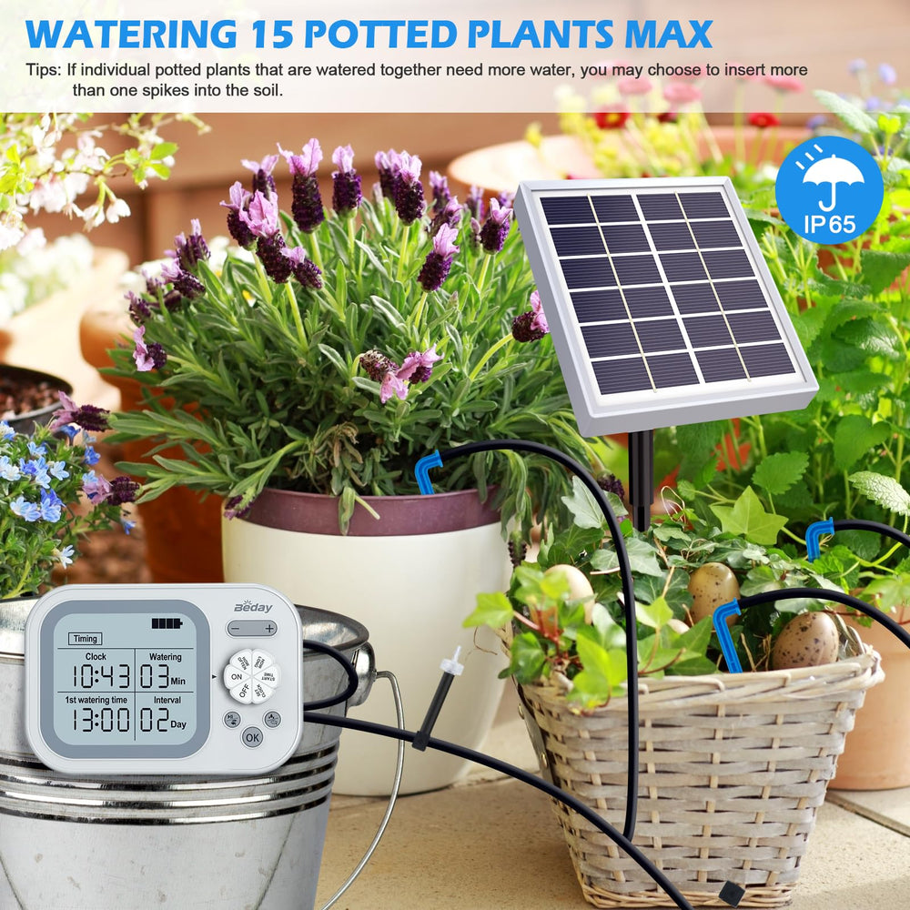 anti-siphon component for beday irrigation system