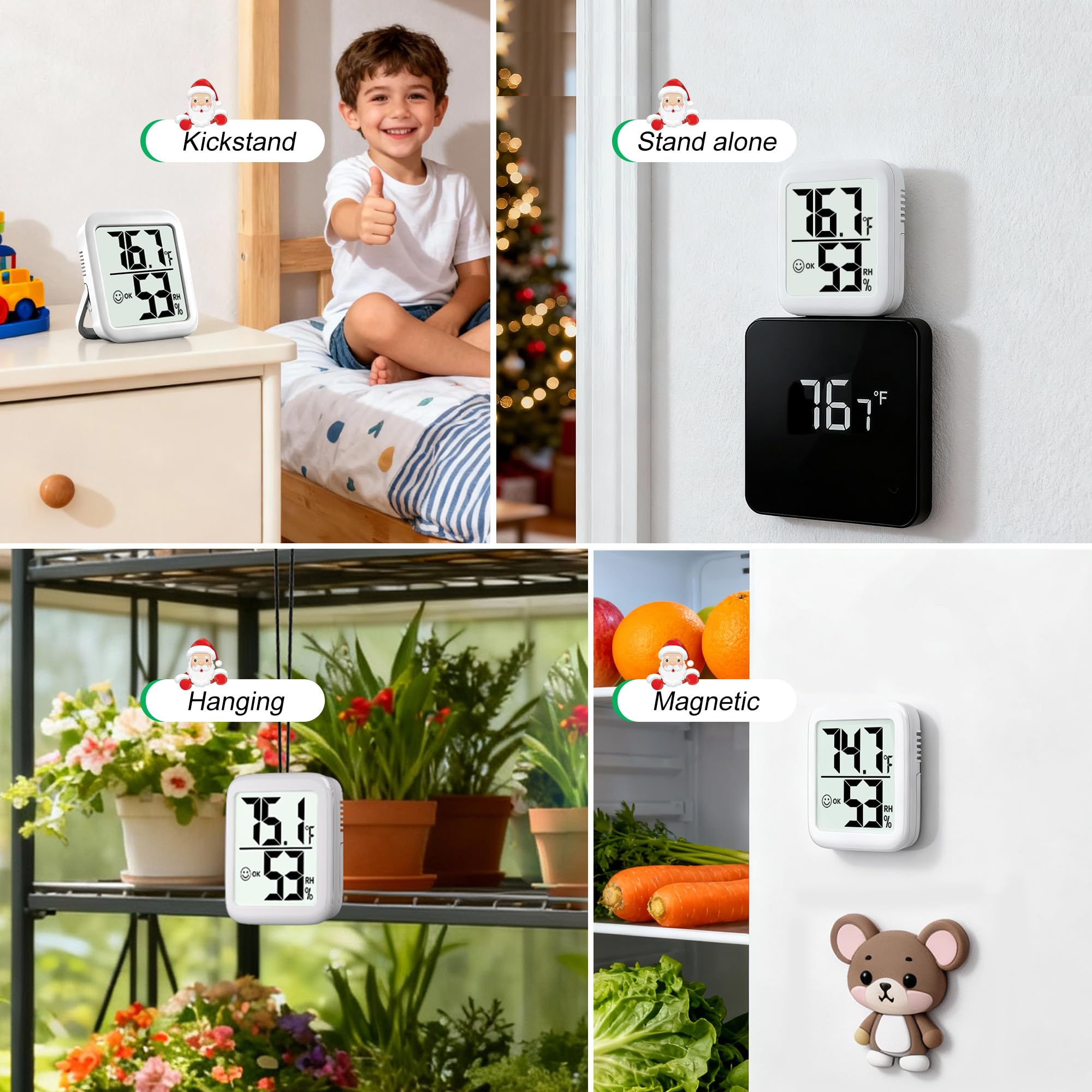 Antonki thermometer mounted on a wall