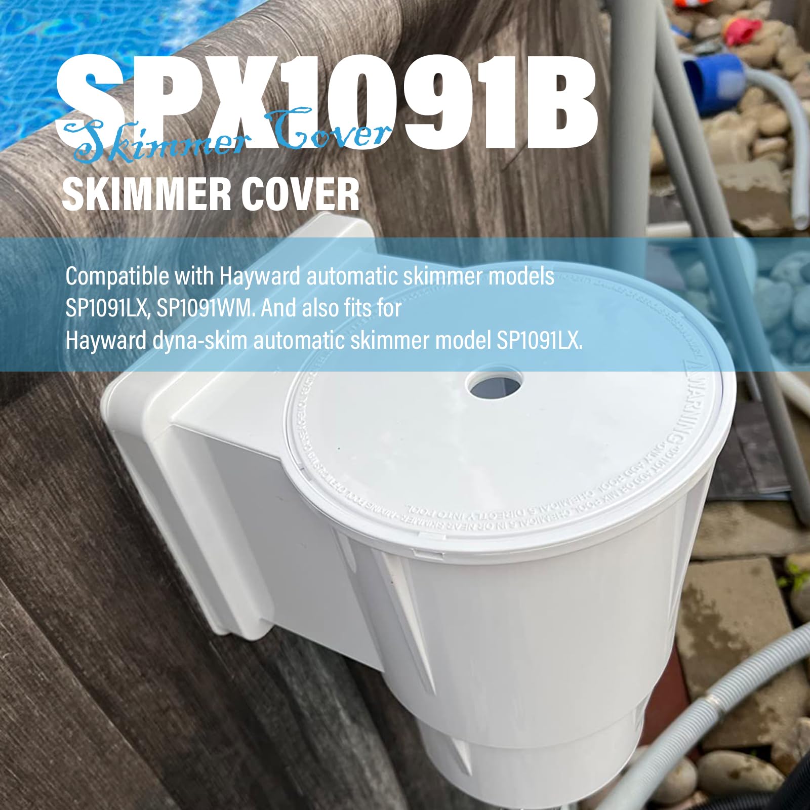 ANTOUBLE SPX1091B Skimmer Cover dimensions detail