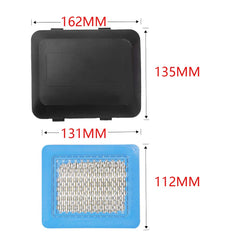 Anxingo Air Filter front view with part numbers